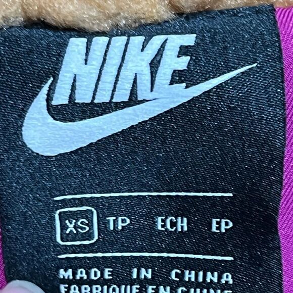 NWOT NIKE Sportswear Swoosh Sherpa Fleece Teddy Jacket CU6639 Sz XS - Picture 11 of 11